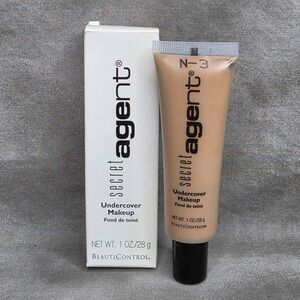 BeautiControl Secret Agent Undercover Makeup N-3 Foundation 1 oz NOS